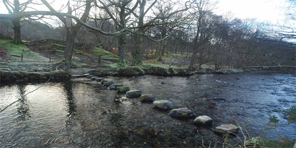 Stepping stones at St Catherines