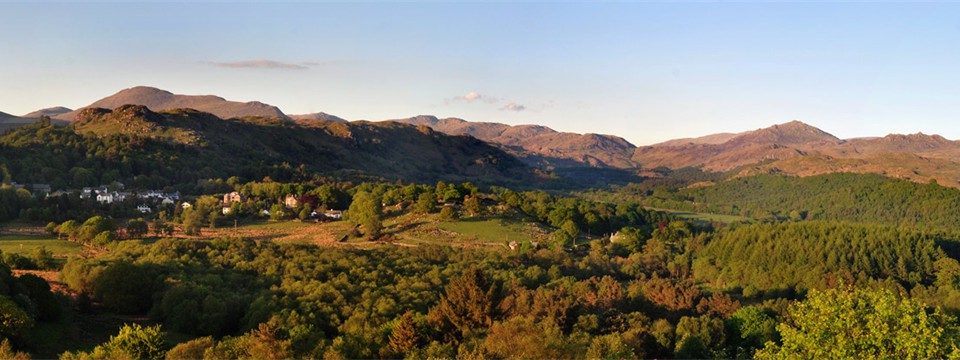 Eskdale from Muncaster Fell